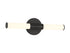 Connor 18" Mini Tube LED Cylinder Vanity Light in Black