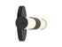 Connor 18" Mini Tube LED Cylinder Vanity Light in Black
