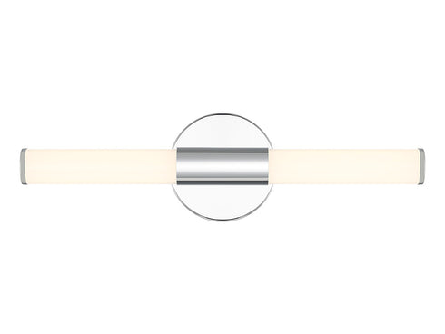 Connor 18" Mini Tube LED Cylinder Vanity Light in Black