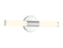 Connor 18" Mini Tube LED Cylinder Vanity Light in Black