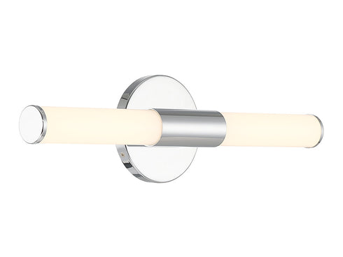 Connor 18" Mini Tube LED Cylinder Vanity Light in Black