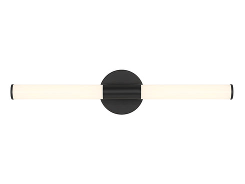 Connor 24" Mini Tube LED Cylinder Vanity Light in Chrome