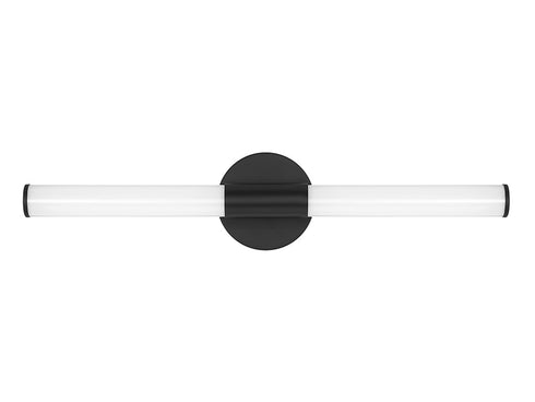 Connor 24" Mini Tube LED Cylinder Vanity Light in Chrome