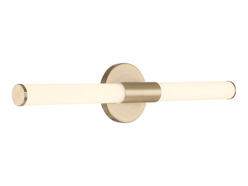 Connor 24" Mini Tube LED Cylinder Vanity Light in Chrome