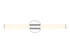 Connor 24" Mini Tube LED Cylinder Vanity Light in Chrome