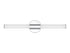 Connor 24" Mini Tube LED Cylinder Vanity Light in Chrome