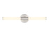 Connor 24" Mini Tube LED Cylinder Vanity Light in Chrome