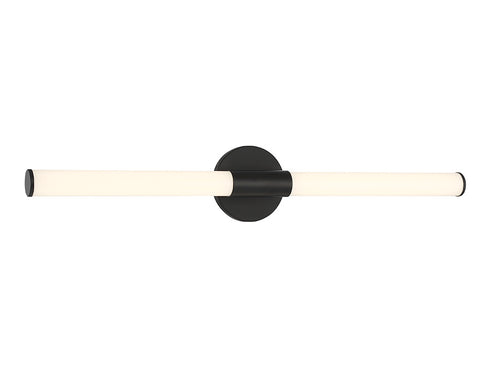 Connor 30" Mini Tube LED Cylinder Vanity Light in Chrome