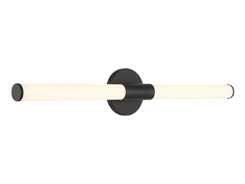 Connor 30" Mini Tube LED Cylinder Vanity Light in Chrome