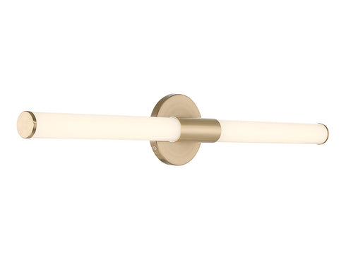 Connor 30" Mini Tube LED Cylinder Vanity Light in Chrome