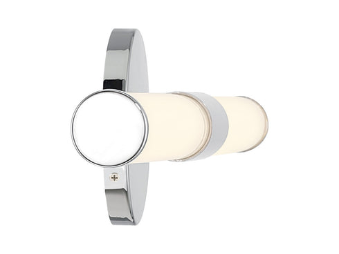 Connor 30" Mini Tube LED Cylinder Vanity Light in Chrome