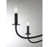 Jasmine 6-Light Chandelier in Matte Black