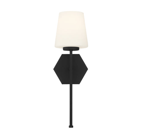 Conover 1-Light Wall Sconce in Satin Nickel