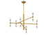 Kingsburg 12-Light Chandelier in Matte Black