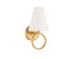Compton 1-Light Wall Sconce in Warm Brass