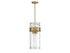 Ashton 3-Light Pendant in Warm Brass