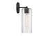 Ricci 1-Light Wall Sconce in Matte Black