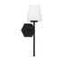 Conover 1-Light Wall Sconce in Satin Nickel