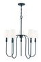 5-Light Chandelier in Aged Iron