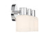 Strand 3-Light Bathroom Vanity Light in Chrome
