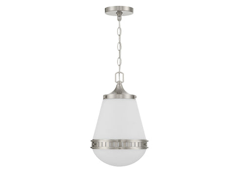 Endura 1-Light Pendant in Satin Nickel