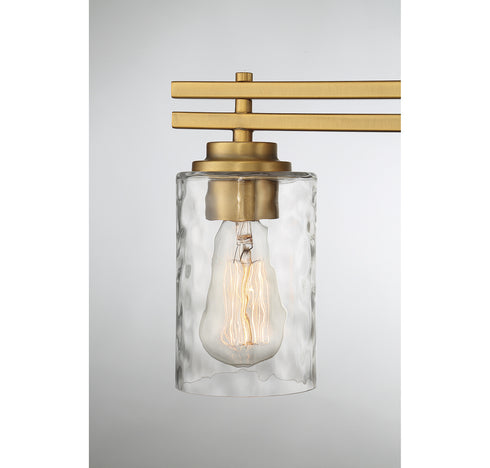 Baxter 3-Light Bathroom Vanity Light in Black