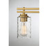 Baxter 3-Light Bathroom Vanity Light in Black