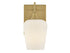 Octave 1-Light Wall Sconce in Matte Black