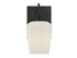 Octave 1-Light Wall Sconce in Matte Black