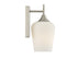 Octave 1-Light Wall Sconce in Matte Black
