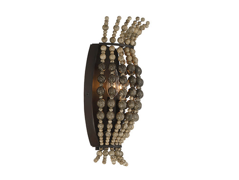 Madison 2-Light Wall Sconce in English Bronze