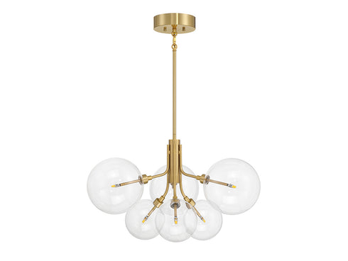 6-Light Chandelier in Oil Rubbed Bronze