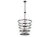 Ventari 8-Light Pendant in Matte Black