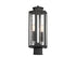 Hawthorne 2-Light Outdoor Post Lantern in Black