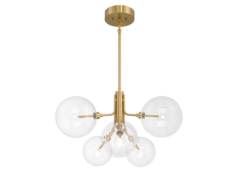 6-Light Chandelier in Oil Rubbed Bronze