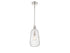 Adair 1-Light Pendant in Polished Nickel