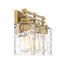 Baxter 3-Light Bathroom Vanity Light in Black