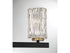 Keene 3-Light Bathroom Vanity Light in Matte Black with Warm Brass Accents