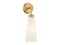Brevard 1-Light Wall Sconce in Warm Brass