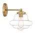 1-Light Wall Sconce in Oil Rubbed Bronze