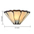 Corinaldo Tiffany Stained Glass Mission Style Wall Sconce, 1-Light
