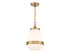 Endura 1-Light Pendant in Satin Nickel