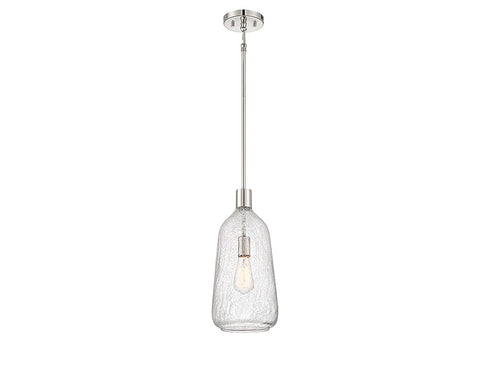 Adair 1-Light Pendant in Polished Nickel
