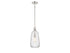 Adair 1-Light Pendant in Polished Nickel
