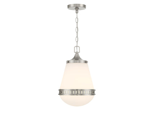 Endura 1-Light Pendant in Satin Nickel