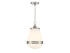 Endura 1-Light Pendant in Satin Nickel