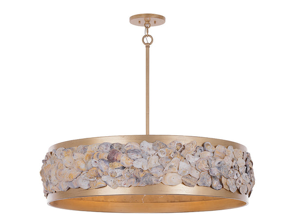 Leanne 6-Light Pendant in Chandon by Breegan Jane