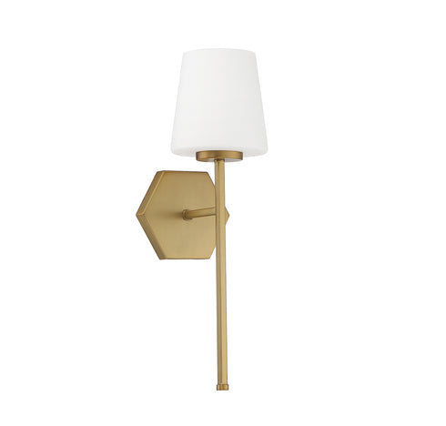 Conover 1-Light Wall Sconce in Satin Nickel