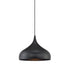1-Light Plug-In Mini Pendant in Matte Black