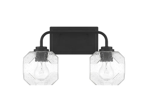 Baldwin 2-Light Bathroom Vanity Light in Satin Nickel